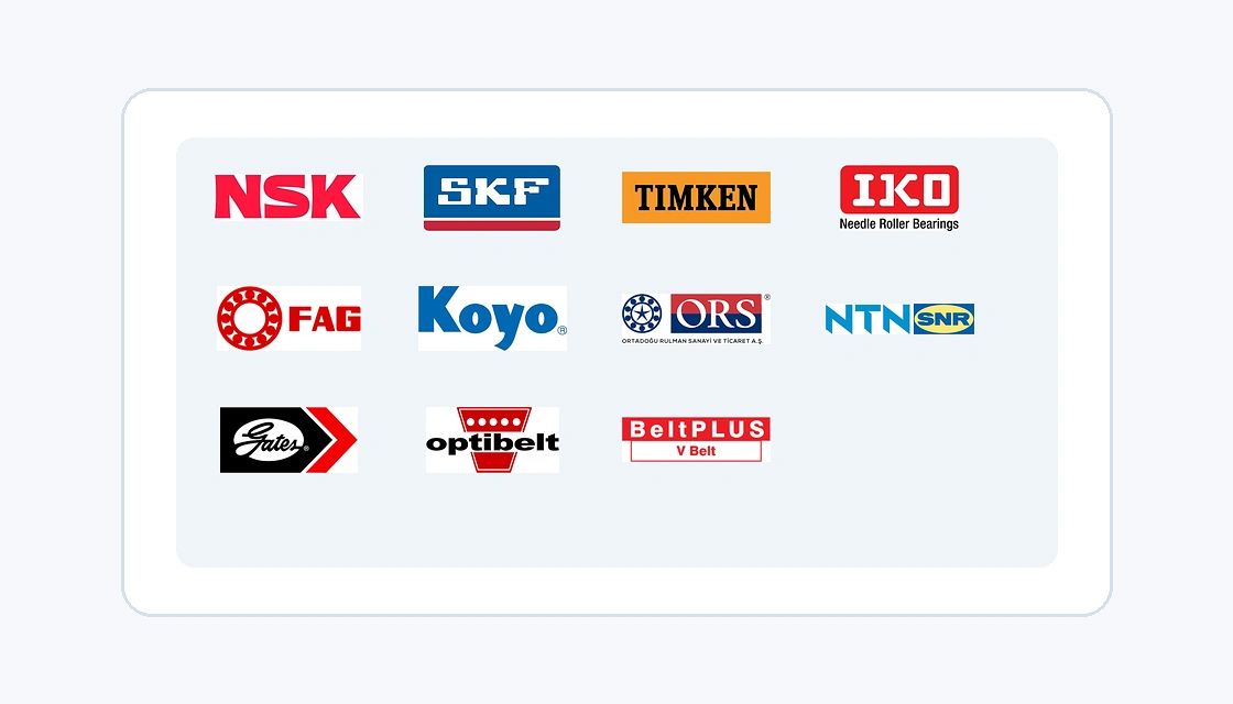 TEKNİK KATALOGLAR & ONLINE DESTEK